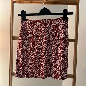 Reformation A-line skirt, size 2